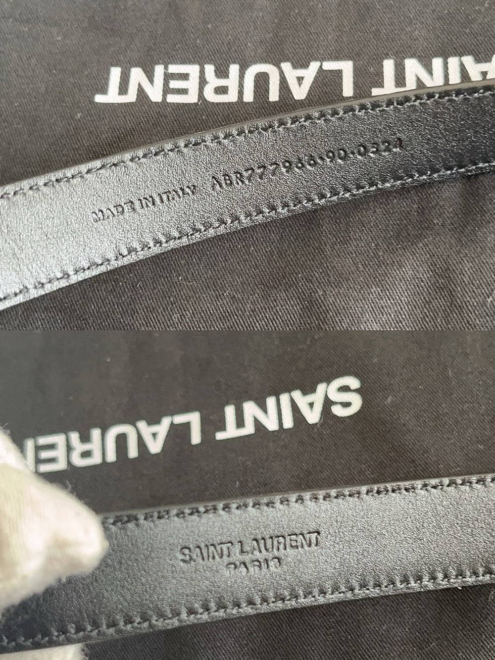 Saint Laurent La 66 Buckle Belt - Picture 13 of 16